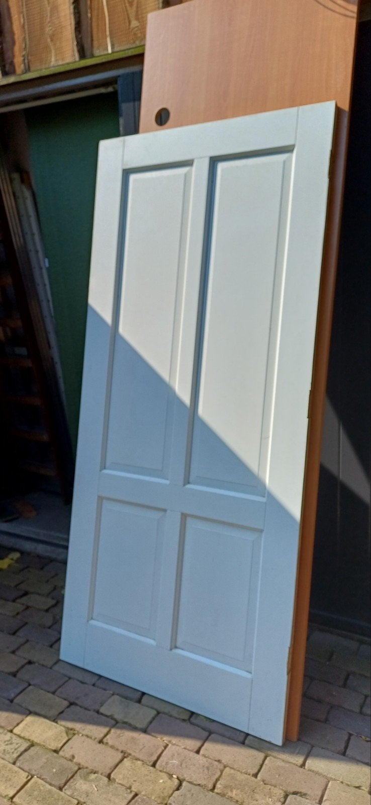 2 nieuwe binnendeuren, Doe-het-zelf en Verbouw, Ophalen, Nieuw, Binnendeur, 200 tot 215 cm