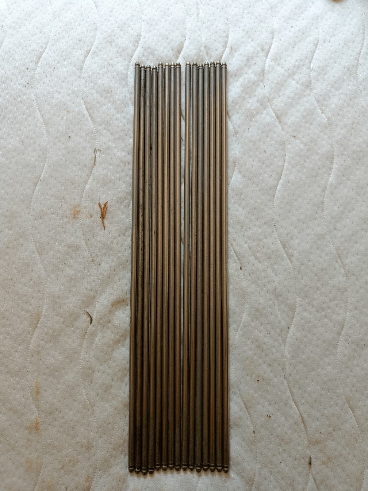 15 Zilverkleurige Traproeden 60,5 cm, 9mm dikte, Ophalen of Verzenden