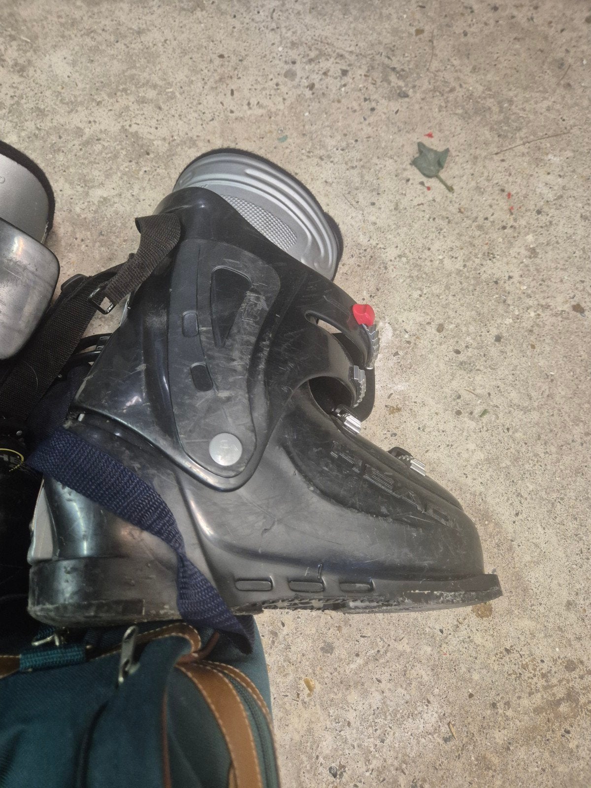 ski's skischoenen en stokken, Ophalen, Gebruikt, Skiën, Head