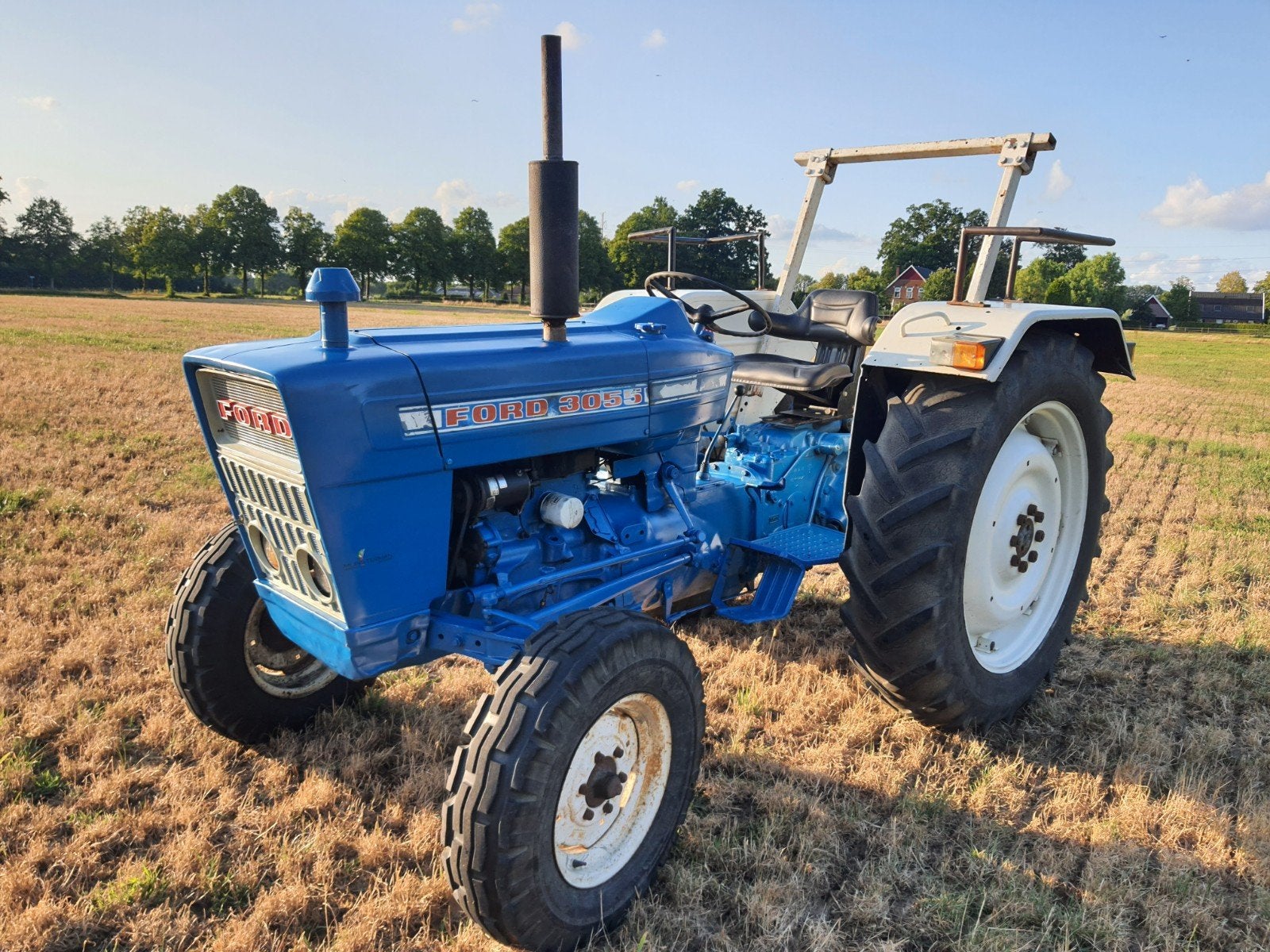 ford 3055 trekker tekoop. met kenteken, Tuin en Terras, Zitmaaiers, Ophalen of Verzenden, Gebruikt, Ford