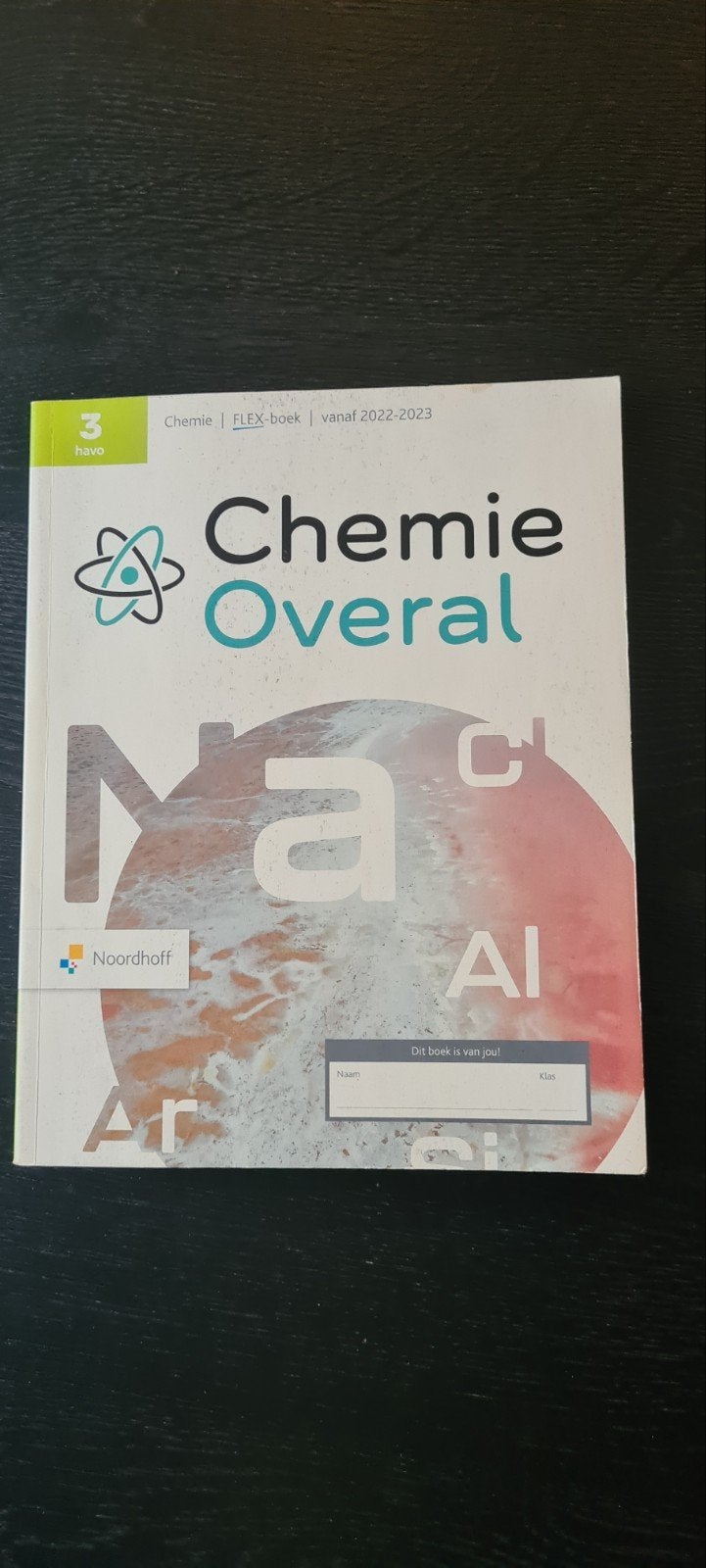 Chemie Overal 3 havo FLEX-boek (vanaf 2022-2023), Boeken, Noordhoff, Zo goed als nieuw, Beta, HBO