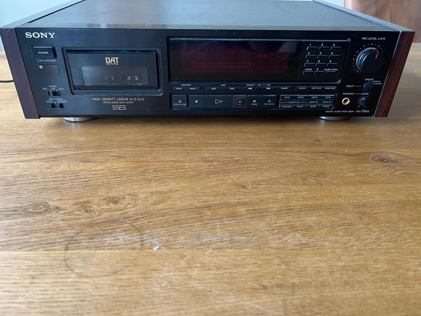 Sony DTC 55ES DATrecorder, Audio, Tv en Foto, Cd-spelers, Ophalen of Verzenden, Zo goed als nieuw, Sony