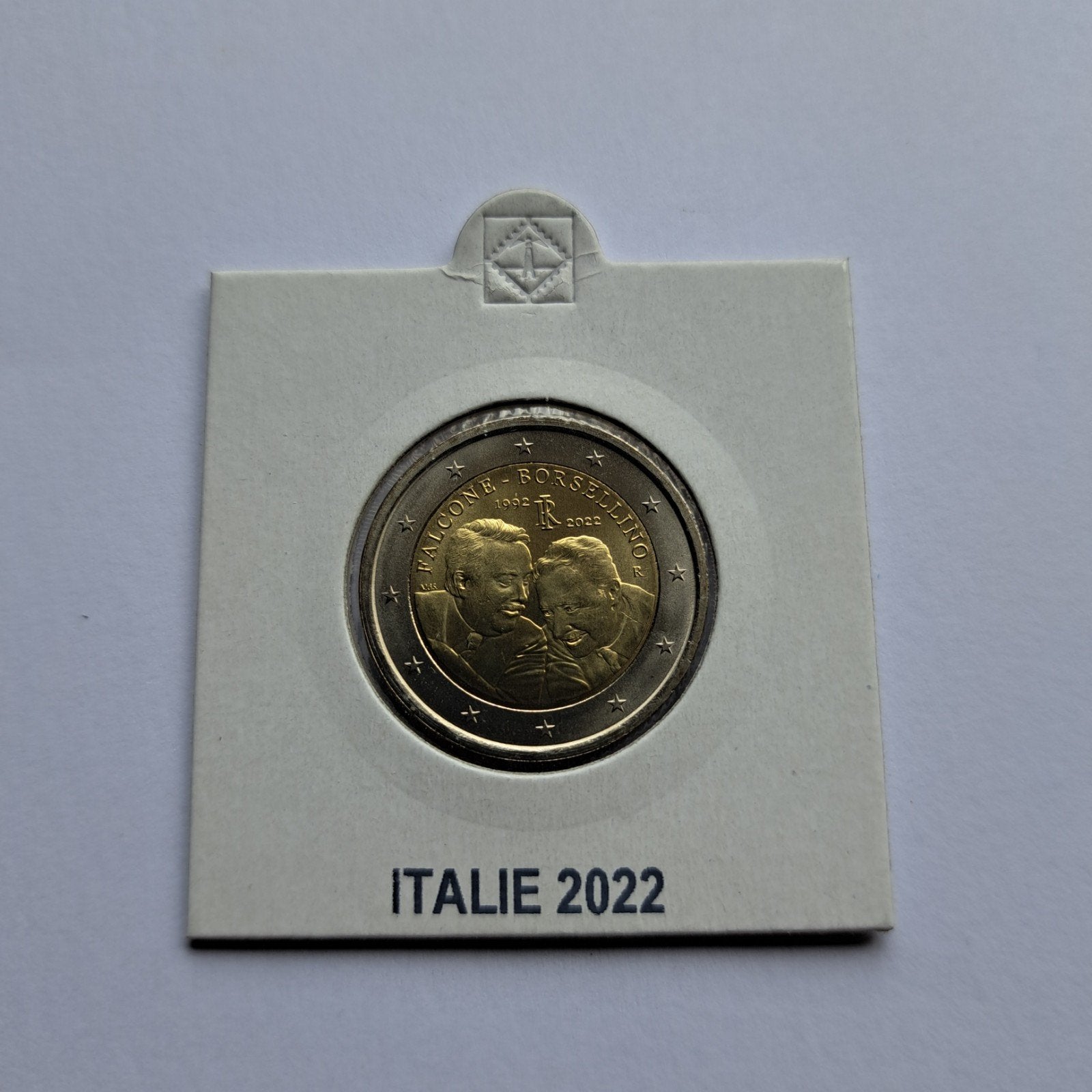 2 Euro Italië 2022 Falcone en Borsellino UNC, Postzegels en Munten, Ophalen of Verzenden, Italië, 2 euro, Losse munt