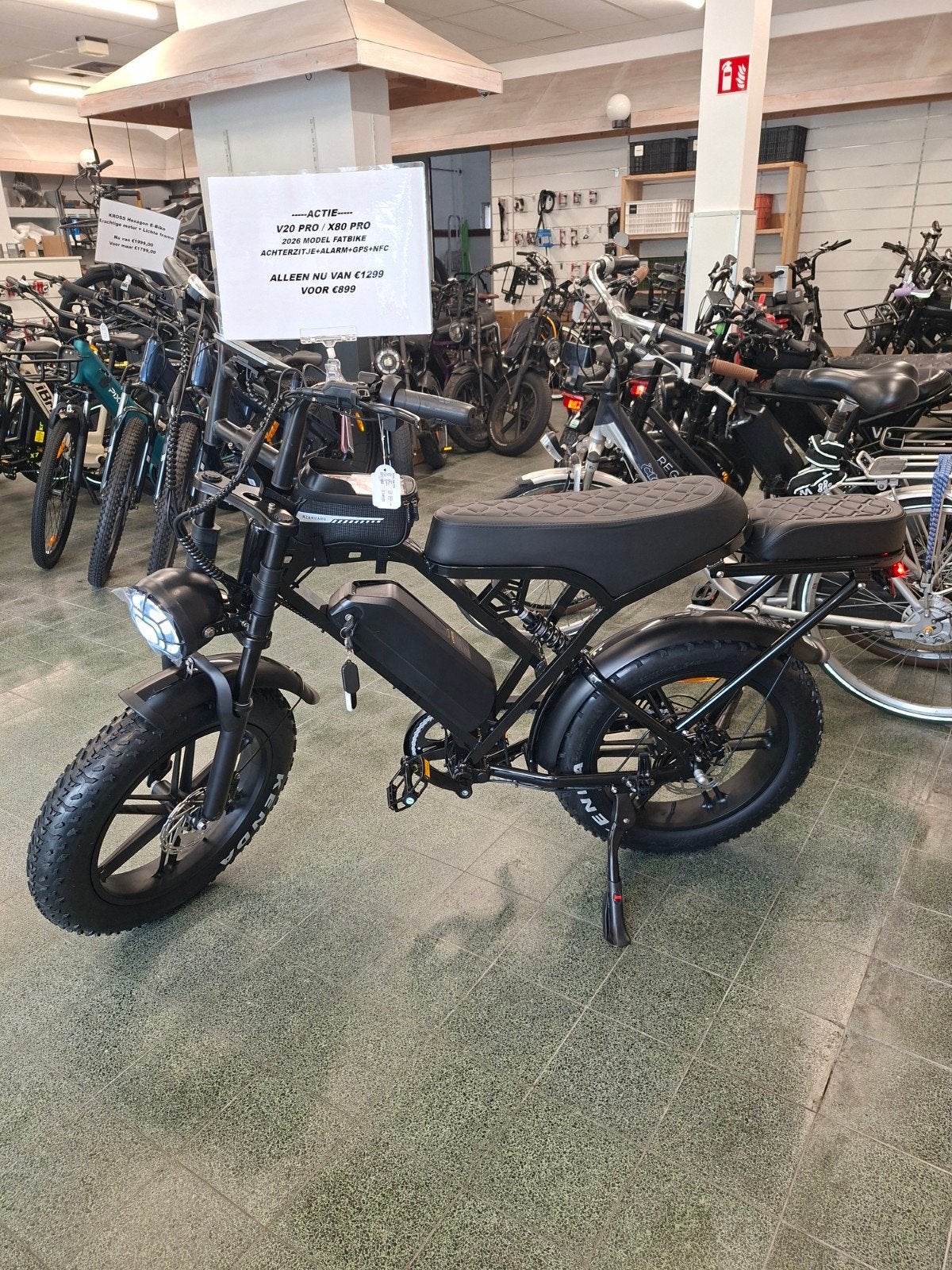 €300 korting op Fatbike V20 PRO / X80 PRO GPS ,Alarm,Garanti, Fietsen en Brommers, Elektrische fietsen, 59 cm of meer, Ophalen of Verzenden