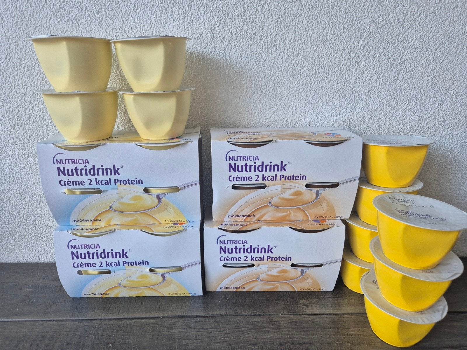 gratis nutridrink nutricia toetjes met protein, Diversen, Levensmiddelen, Ophalen of Verzenden