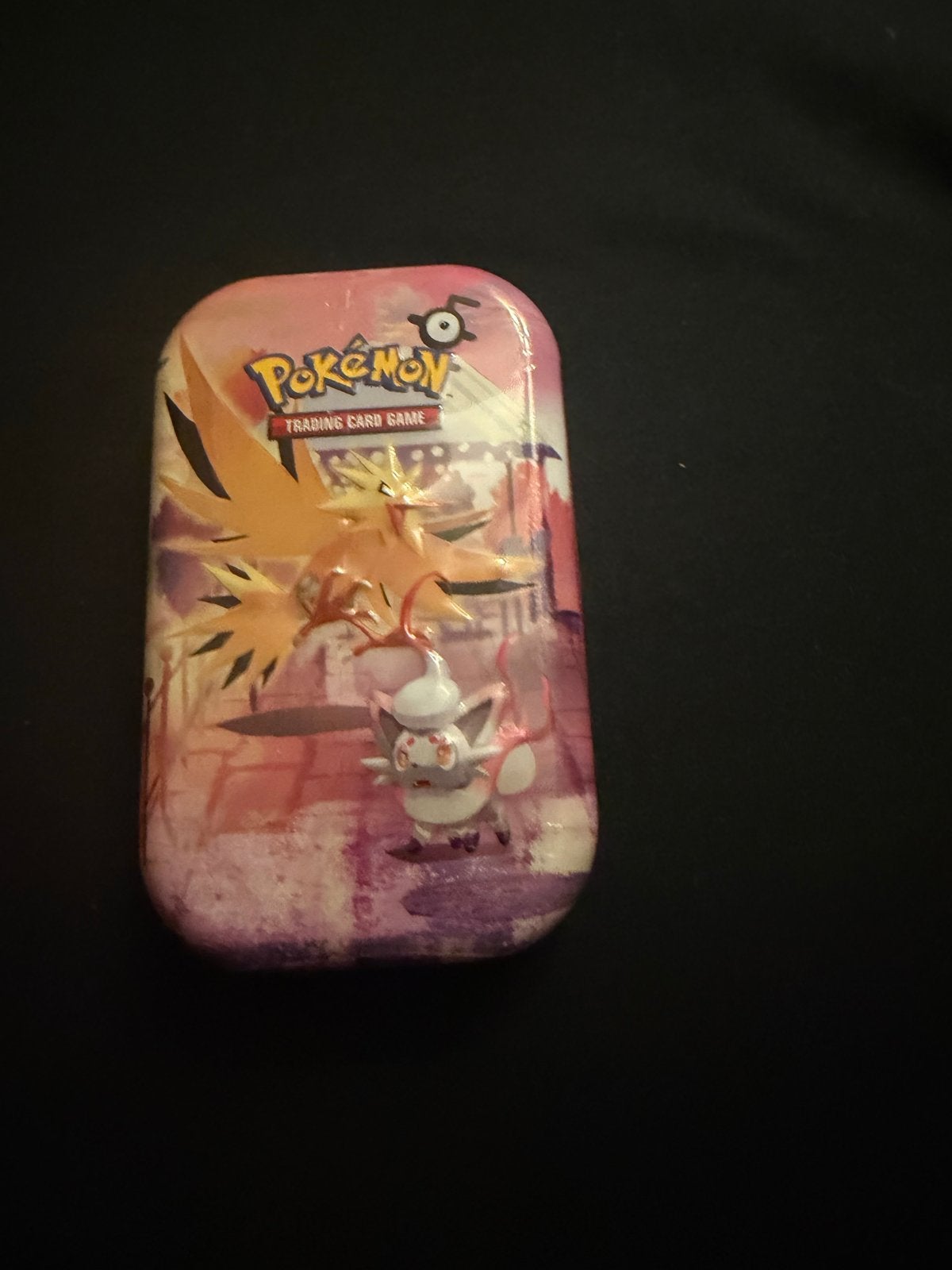 Pokémon Celebrations Mini Tin - Zapdos & Mime Jr., Ophalen of Verzenden, Zo goed als nieuw, Overige typen