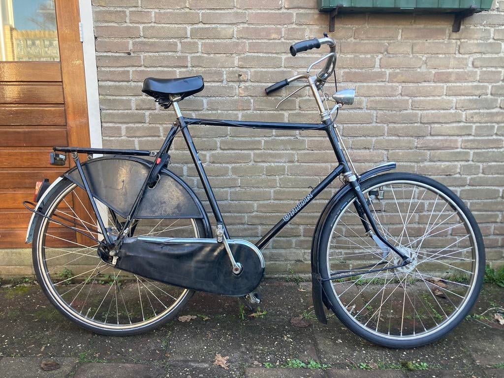 Union herenfiets oldtimer framemaat 58, Fietsen en Brommers, Versnellingen, Zo goed als nieuw, 57 tot 61 cm, Ophalen