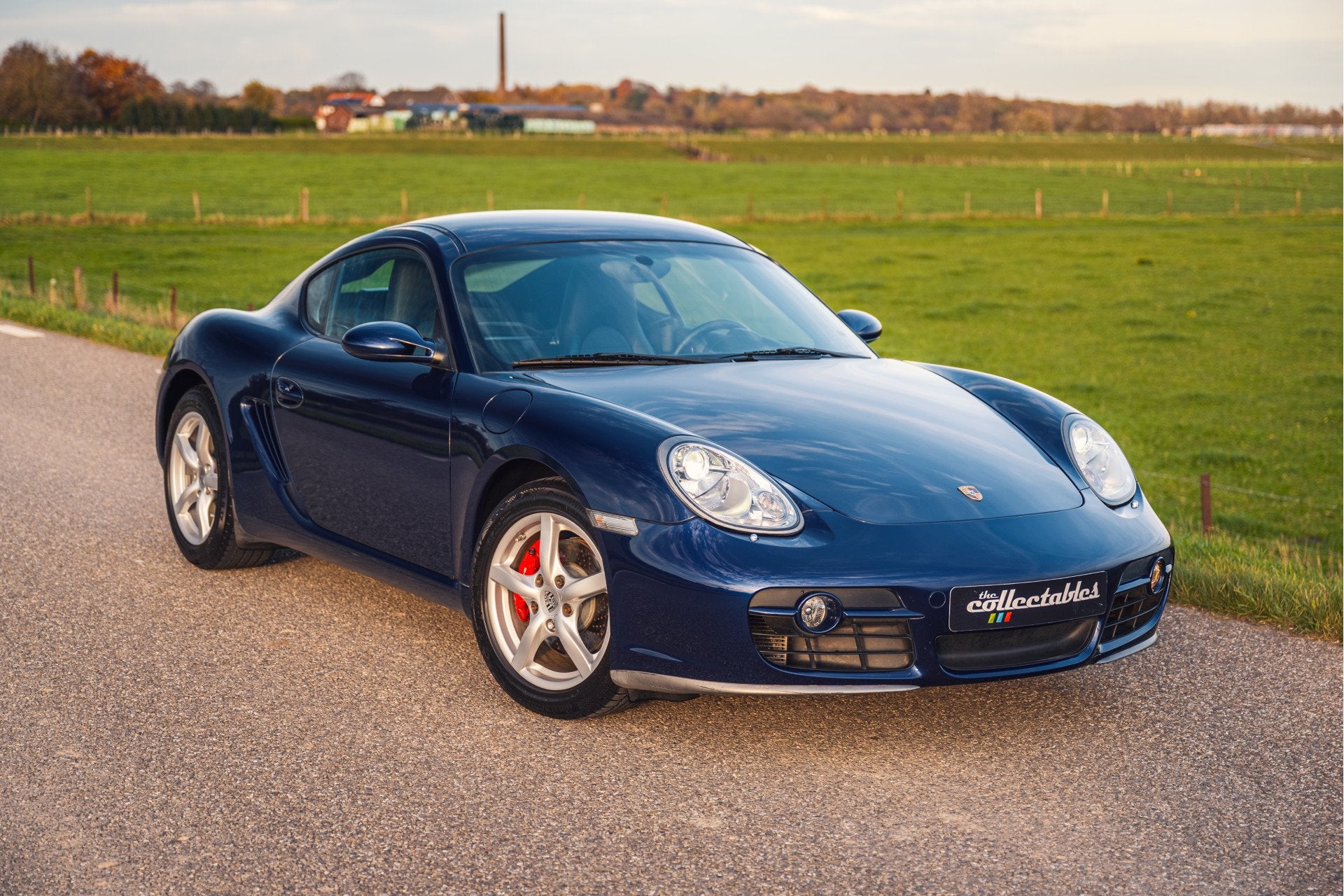 Porsche Cayman S 3.4 handgeschakeld vers gereviseerde motor, Auto's, Achterwielaandrijving, Gebruikt, 296 pk, Blauw