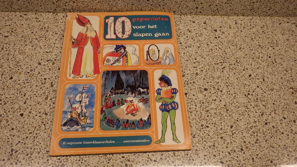 mooi Sinterklaasboek: 10 noten voor het slapen gaan, Verzamelen, Retro, Ophalen of Verzenden, Huis en Inrichting