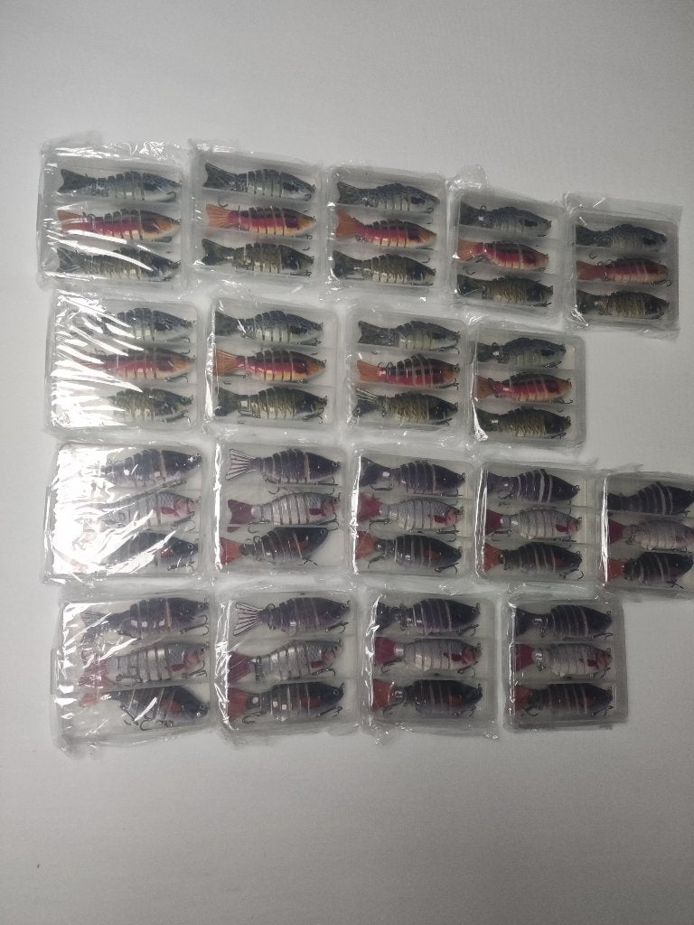Set van 54 stuks pluggen kunstaas, Ophalen of Verzenden, Nieuw, Overige typen