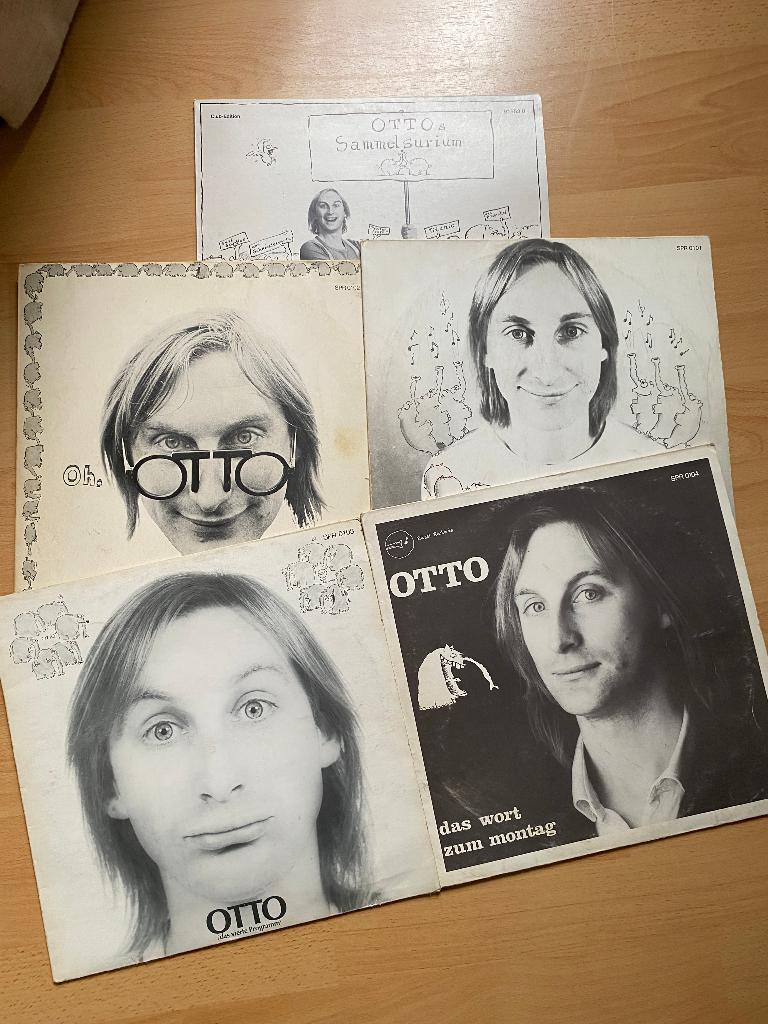 OTTO  5 LANGSPEELPLATEN, Ophalen of Verzenden, Zo goed als nieuw, Overige formaten, Humor en Cabaret