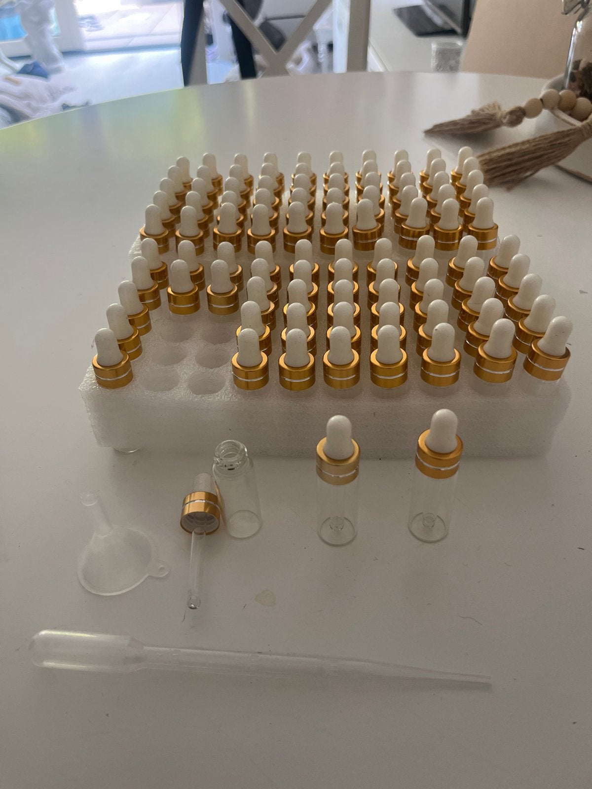 97x Pipetflesjes voor Nagelriemolie - Lege Druppelflesjes, Ophalen of Verzenden, Nieuw, Overige typen