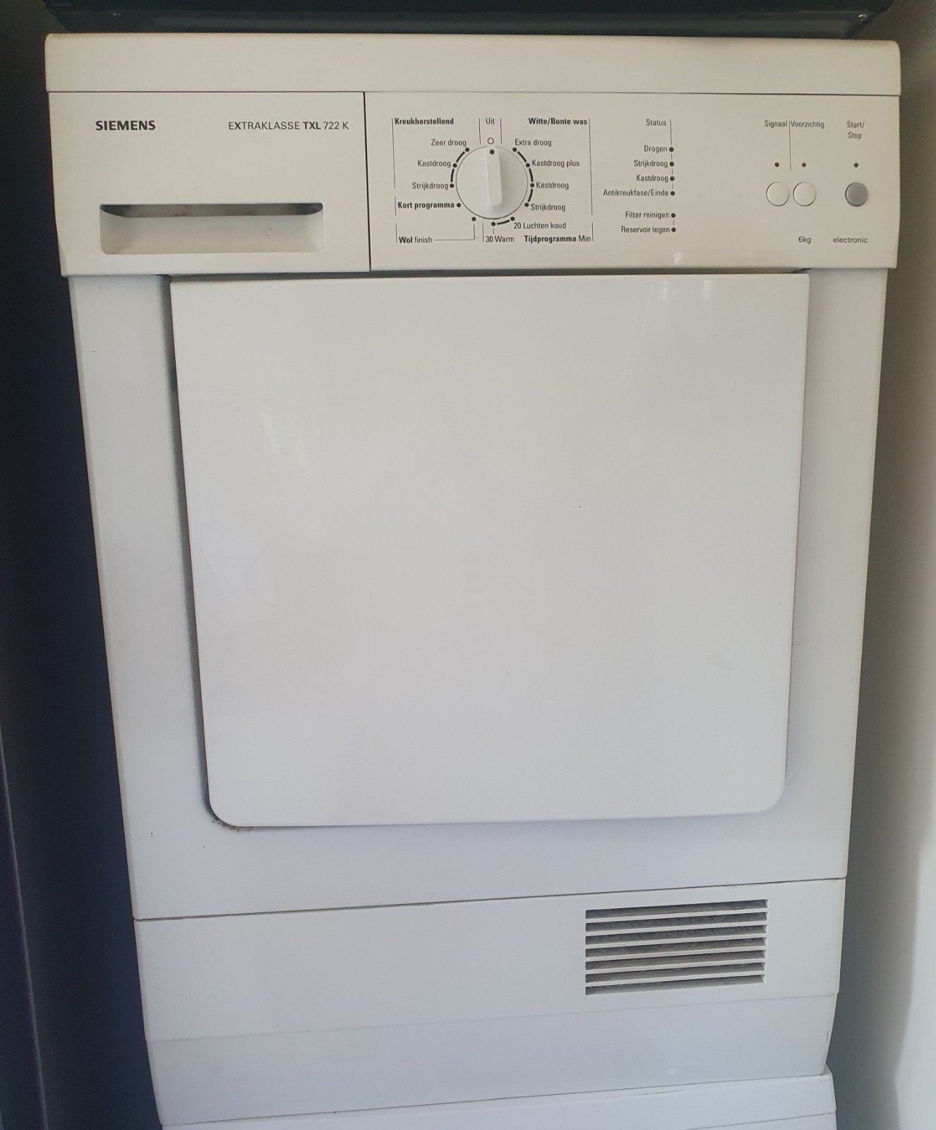 gratis afhalen, Witgoed en Apparatuur, Wasdrogers, Ophalen, 6 tot 8 kg, Gebruikt, Voorlader