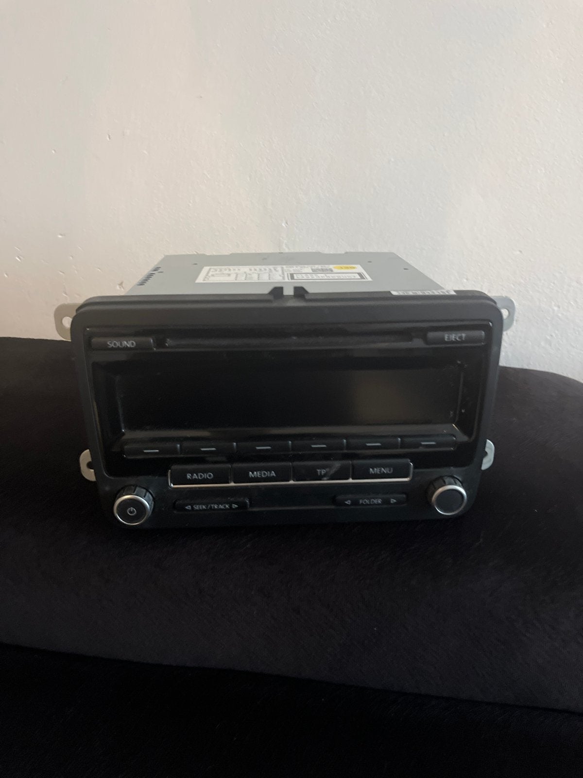 VW RCD 310 Radio CD-speler - Origineel Volkswagen, Auto diversen, Ophalen of Verzenden, Zo goed als nieuw