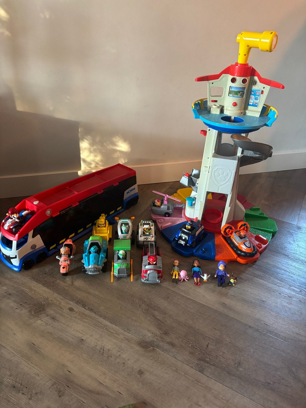 Grote complete set van Paw Patrol!, Ophalen, Gebruikt
