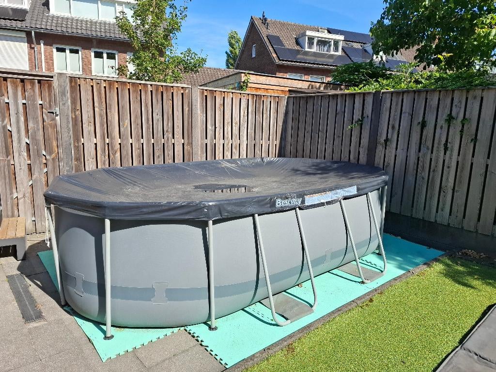 Zwembad Bestway 4,27 m x 2,50 m x1 m, Ophalen, Gebruikt, 200 tot 300 cm, 80 tot 120 cm