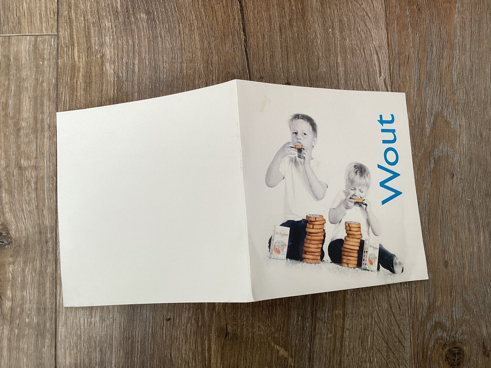 Wout. Beschuit met muisjes, Ophalen of Verzenden, 2000 tot heden