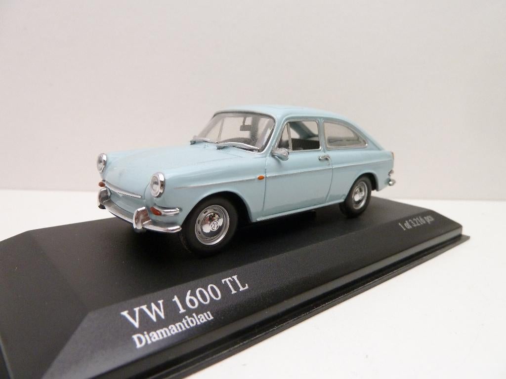 Volkswagen 1600 TL  '' Minichamps '', Ophalen of Verzenden, Zo goed als nieuw, Auto, MiniChamps