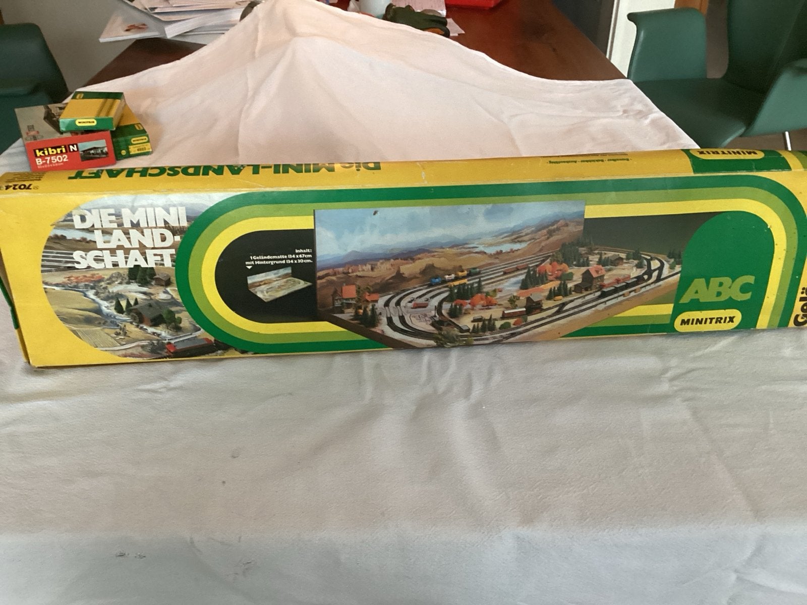 Minitrix ABC Die Mini-Landschaft Geländematte N-spoor, Ophalen of Verzenden, Zo goed als nieuw, Natuur