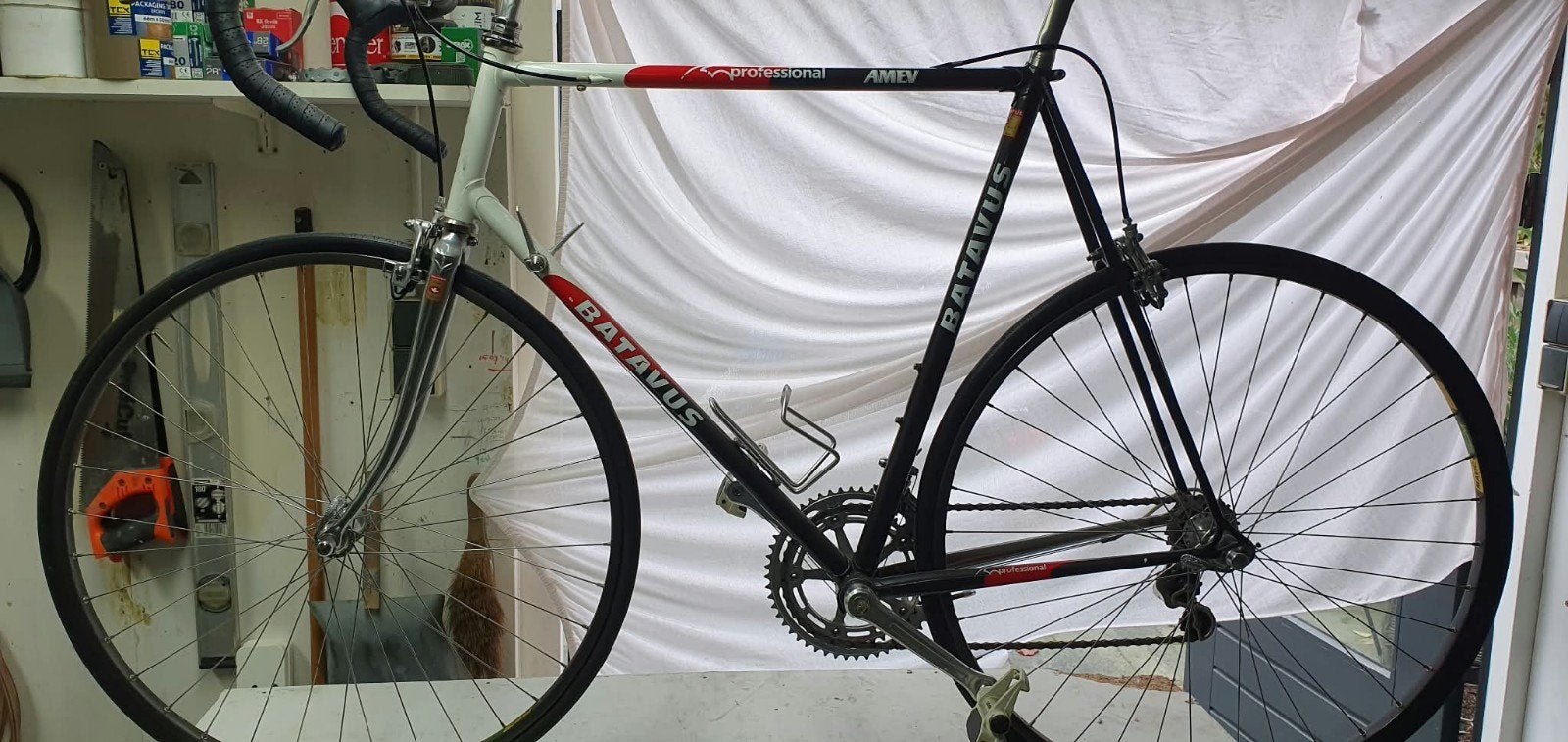 Batavus Professional AMEV Racefiets met Campagnolo, Ophalen, 28 inch, Gebruikt, Batavus