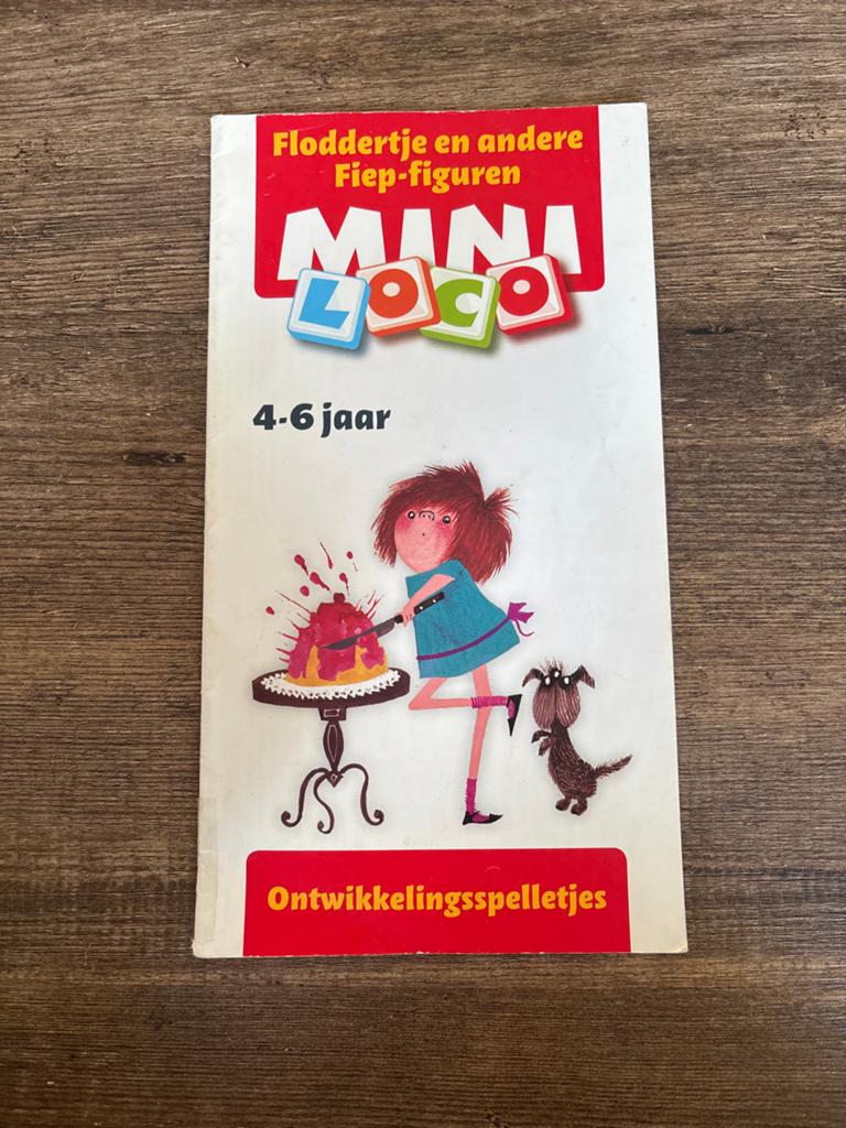 Mini Loco: Floddertje en andere Fiepf-figuren (4-6 jaar), Ophalen of Verzenden, Gebruikt, Puzzelen