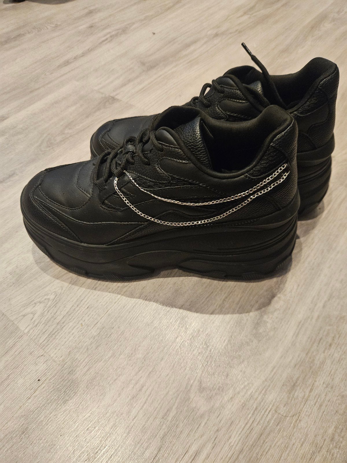 Bershka plateauschoenen, Kleding | Dames, Ophalen, Zwart, Nieuw, Bershka