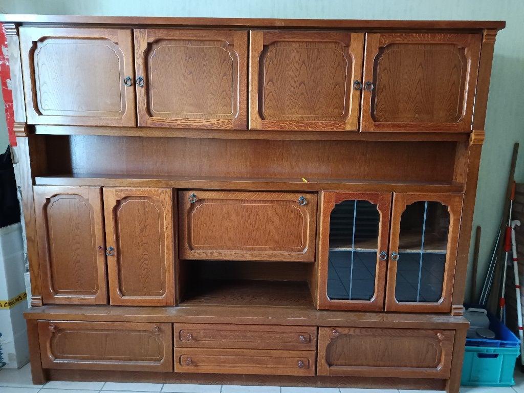 Wandkast, Huis en Inrichting, Kasten | Wandmeubels, Ophalen, Gebruikt, 150 tot 200 cm, 25 tot 50 cm