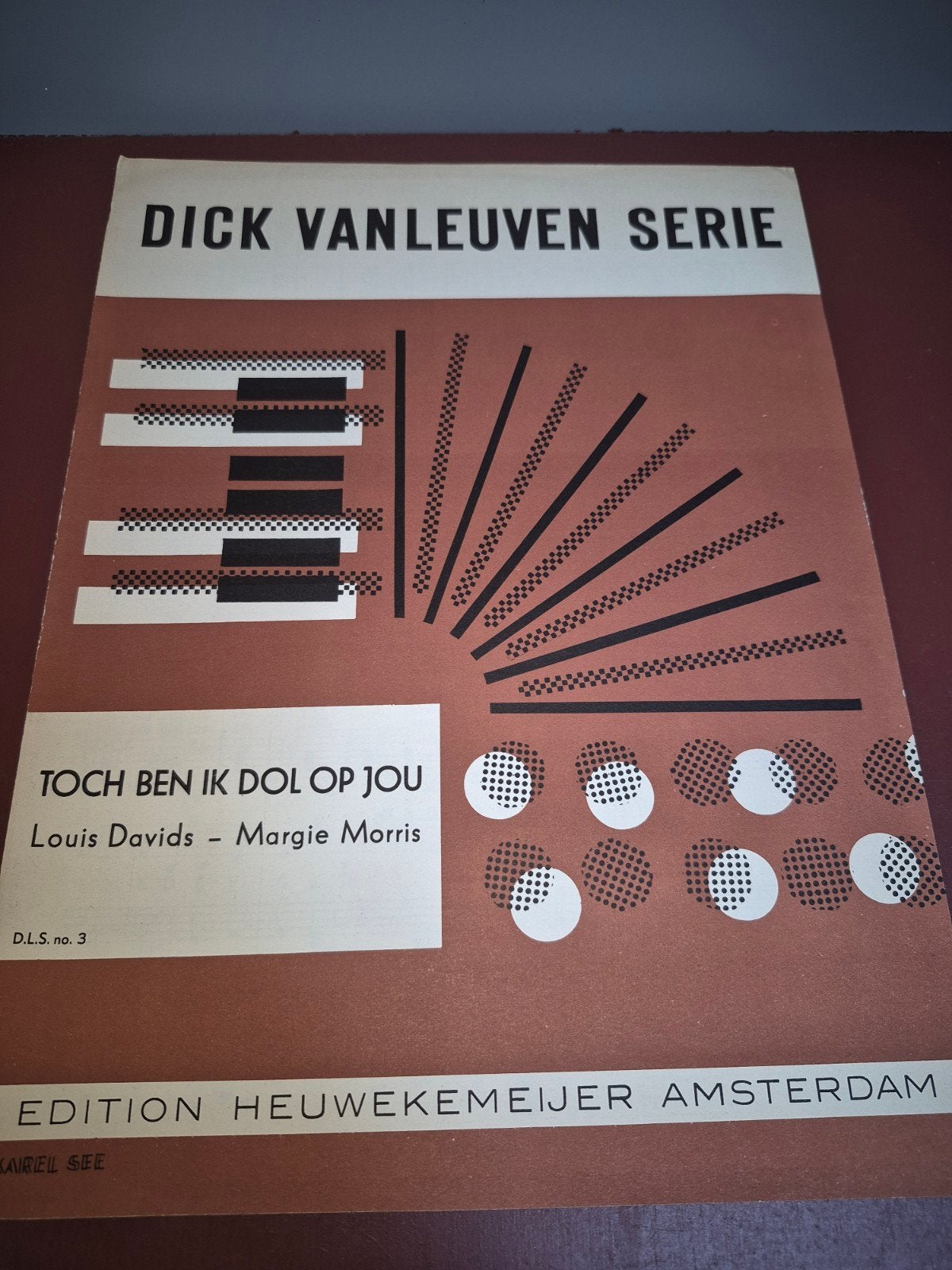 Toch Ben Ik Dol Op Jou - Louis Davids bladmuziek, Muziek en Instrumenten, Bladmuziek, Ophalen of Verzenden