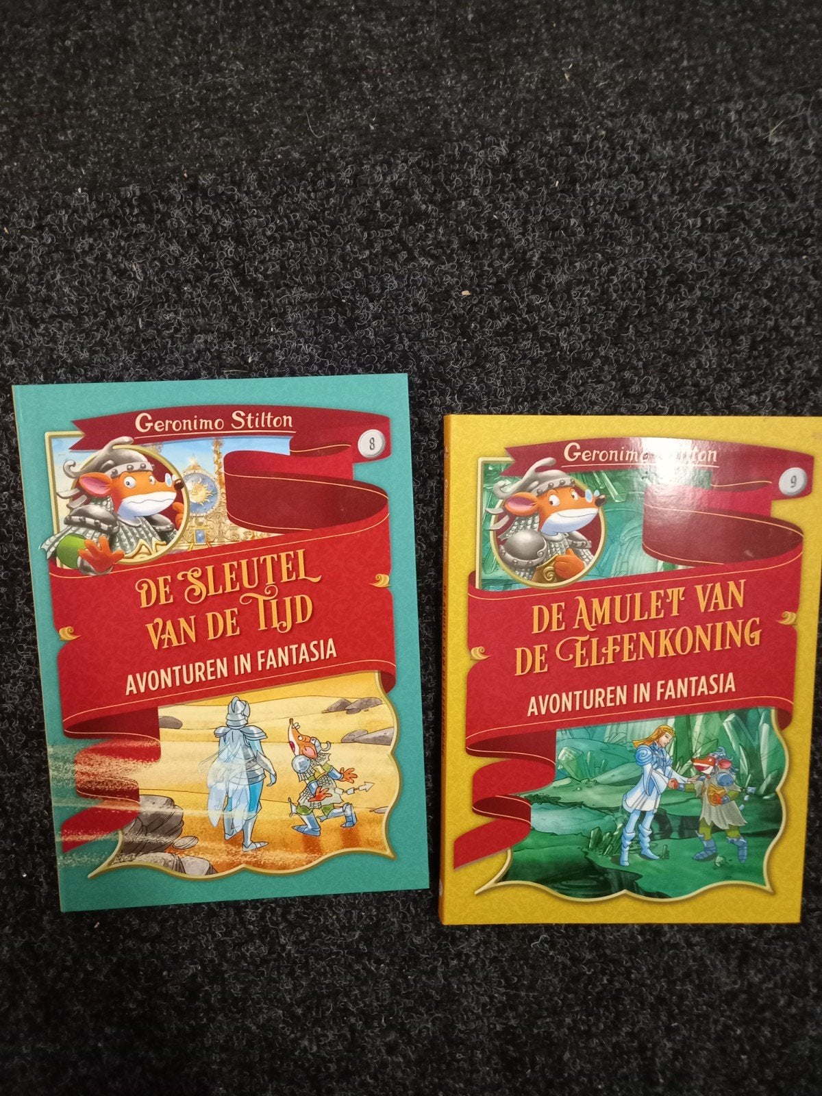 Geronimo Stilton: De Sleutel van de Tijd & De Amulet, Ophalen of Verzenden