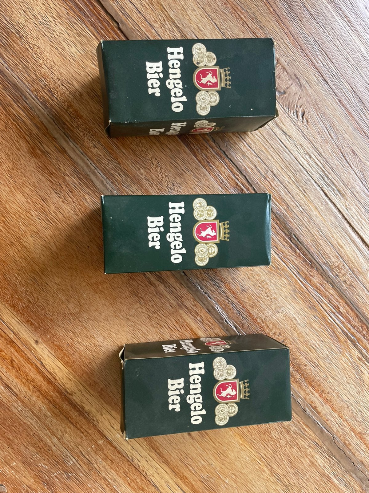 Hengelo bierglazen 3 stuks, Ophalen, Zo goed als nieuw, Glas of Glazen, Overige merken