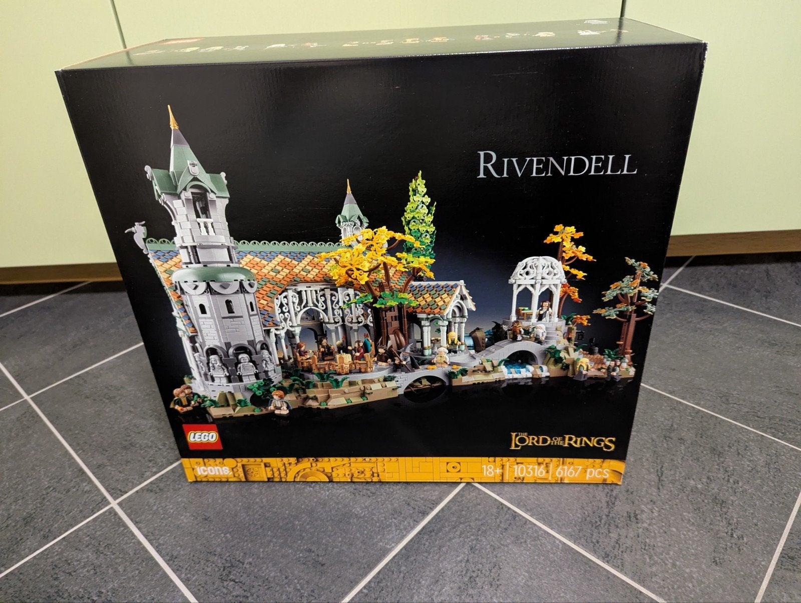 Nieuwe LEGO Lord of the Rings Rivendell (10316) - Ongeopend, Ophalen, Lego, Nieuw, Icons