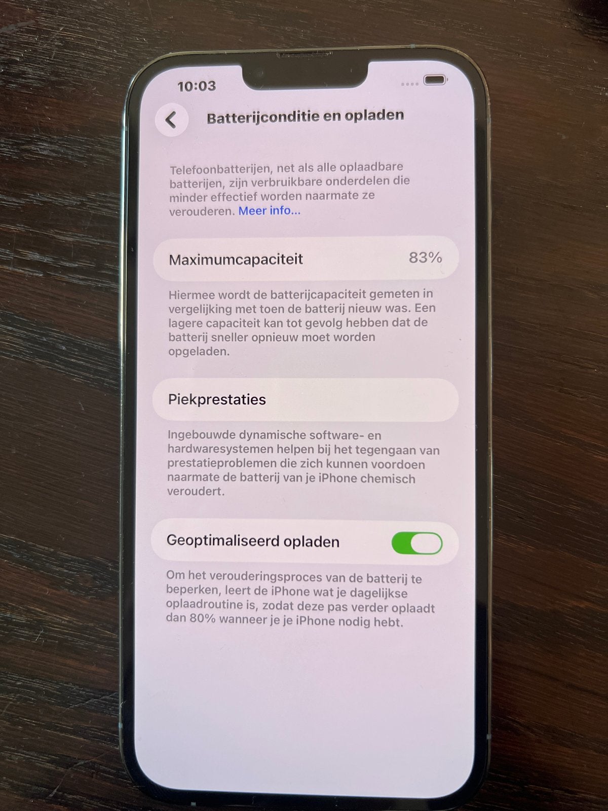 iPhone 13 pro max met 128GB opslag en doos incl snellader, Ophalen of Verzenden, Gebruikt, 128 GB