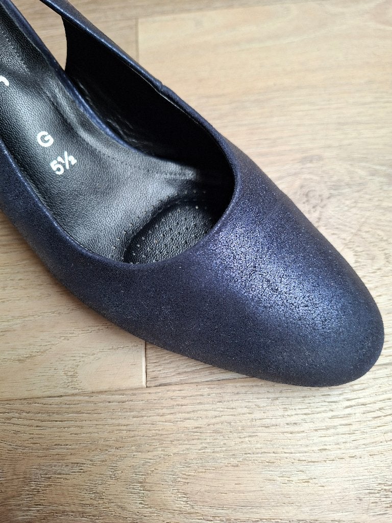 Gabor slingback maat 38.5, Blauw, Gabor, Ophalen of Verzenden, Zo goed als nieuw