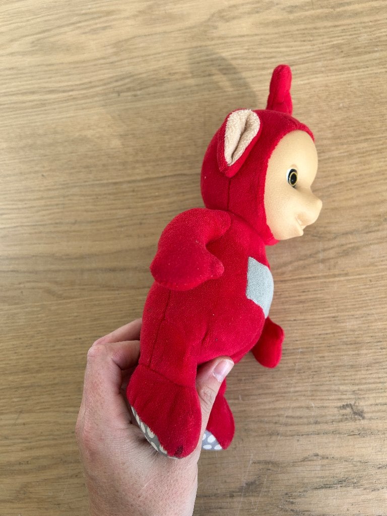 Vintage Teletubbies Knuffel Po met Geluid, Ophalen of Verzenden, Zo goed als nieuw, Overige typen