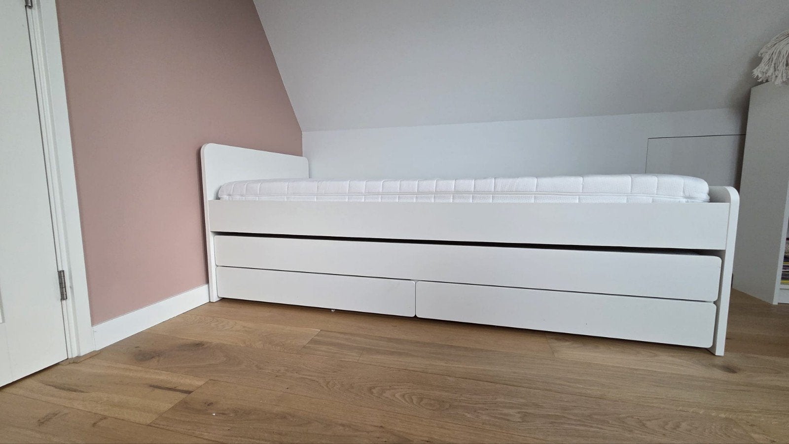 IKEA Slakt bed - zgan, Lattenbodem, 85 tot 100 cm, Ophalen of Verzenden, Zo goed als nieuw