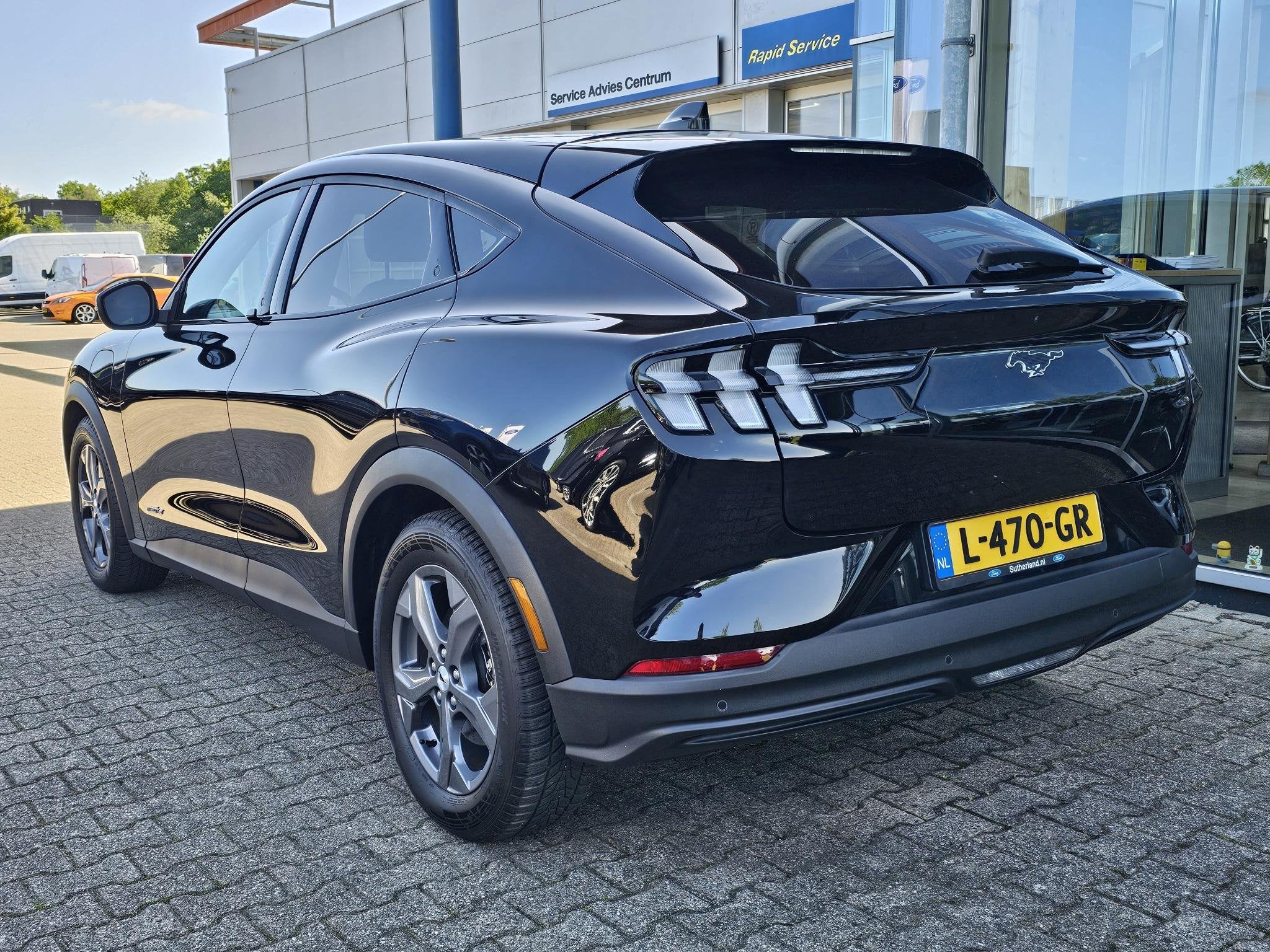 Ford Mustang Mach-E RWD 75 kWh Leder | Stoelverwarming | Ada, Automaat, Gebruikt, 258 pk, 40 min