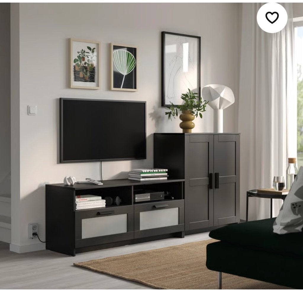 IKEA tv meubel 2 jaar oud, Ophalen, Zo goed als nieuw, 200 cm of meer, Minder dan 100 cm