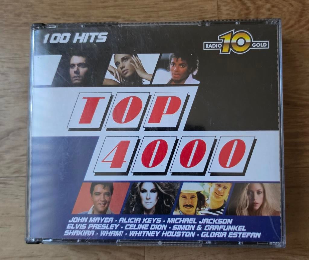 Top 4000 100 Hits (5 Cd Box) Radio 10 Gold, Ophalen of Verzenden