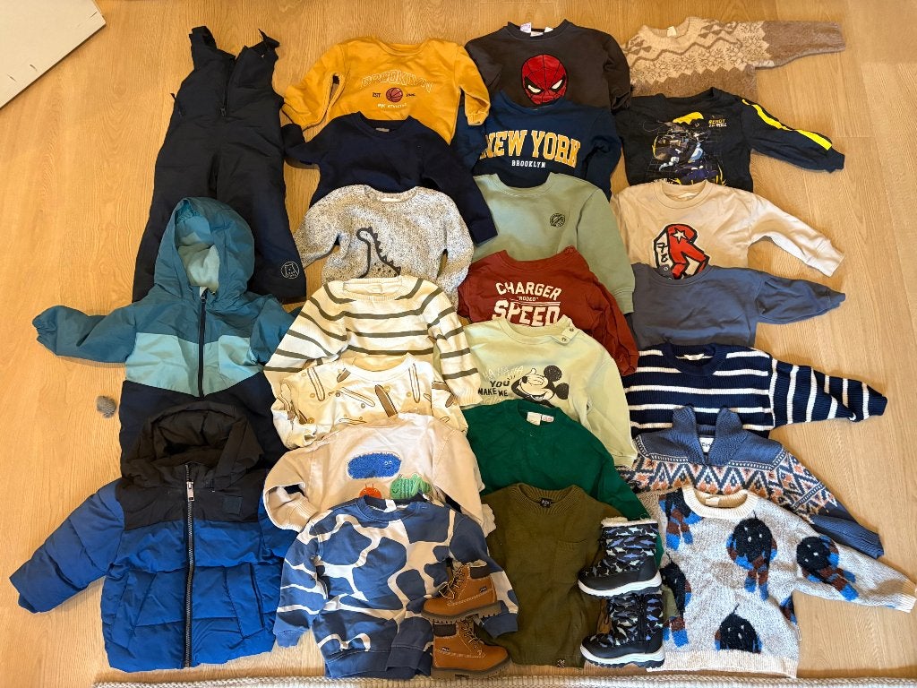Maat 86/92 jongens herfst en winter kleding, Ophalen, Zo goed als nieuw, Maat 92
