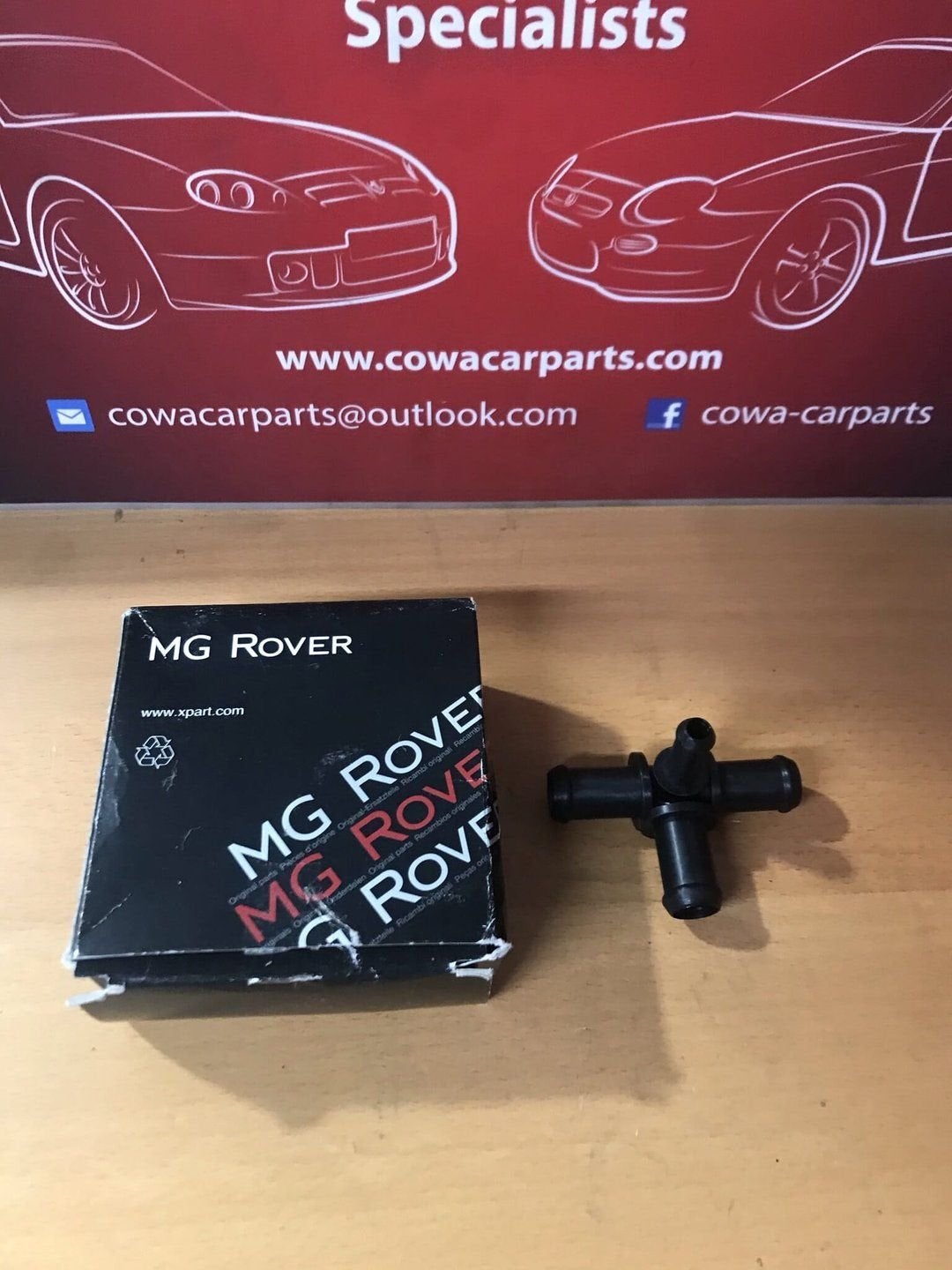 mg f mgf mg tf mgtf originele mg rover 4 splitter adapter UP, -, -, Nieuw, Ophalen of Verzenden