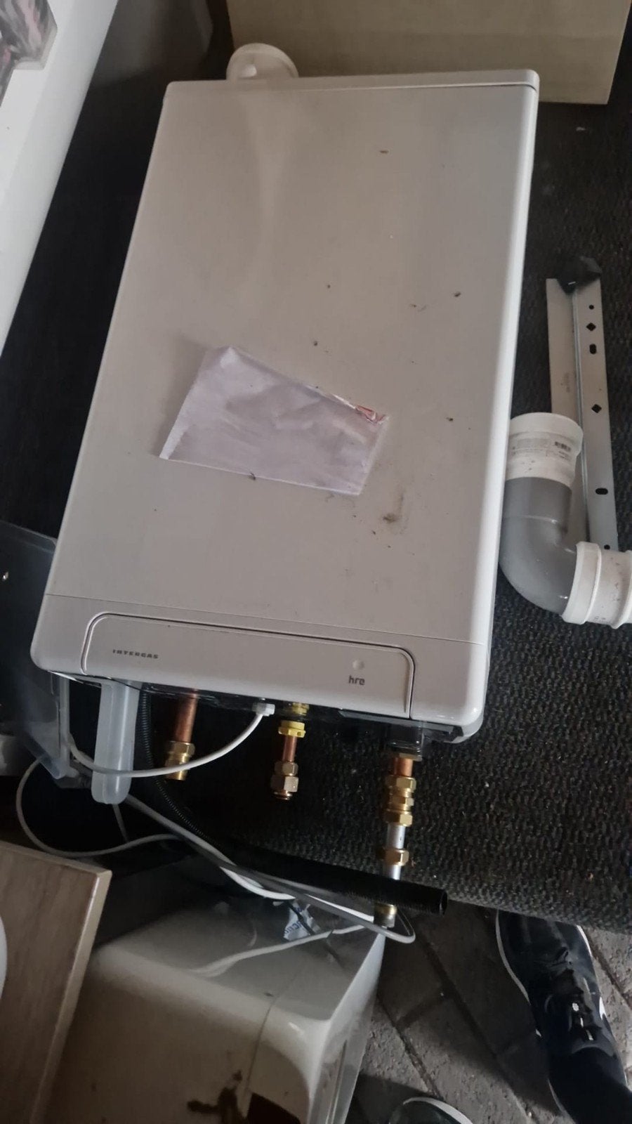 Intergas Kompakt HRE 30 HR Soloketel, Minder dan 20 liter, Ophalen of Verzenden, Geiser, Minder dan 3 jaar oud