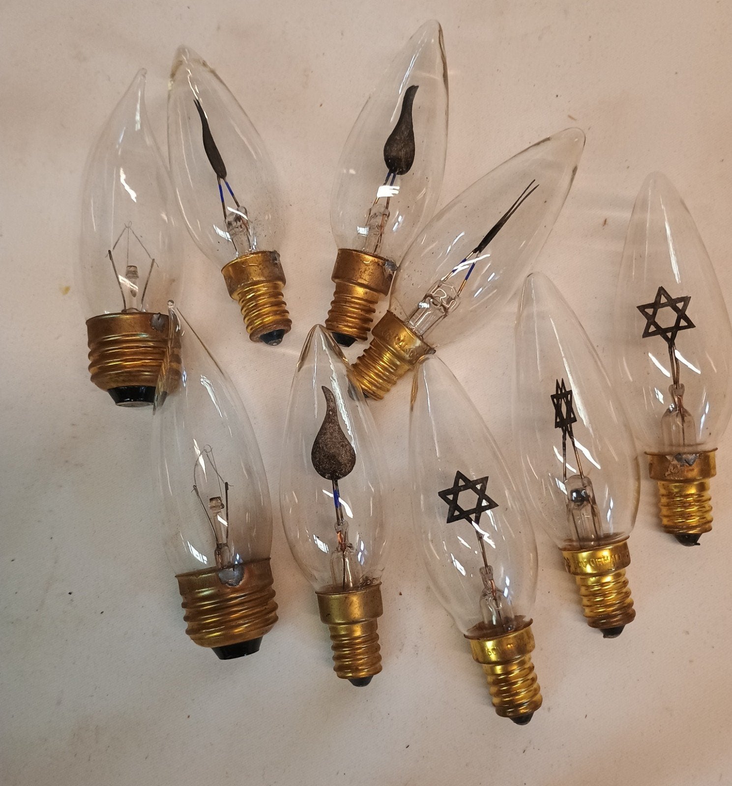 set losse kaars lampjes, Ophalen of Verzenden, E14 (klein), Gloeilamp