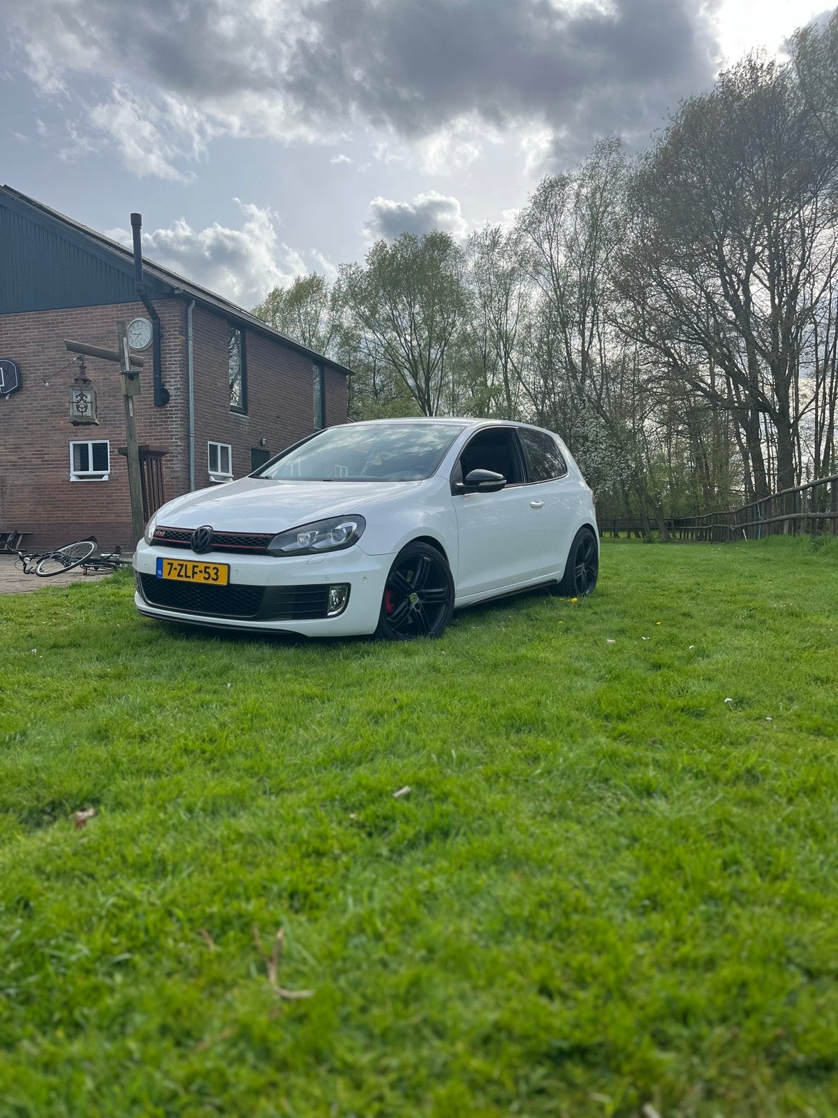 Volkswagen golf gti 2009, Auto's, Wit, Stationwagon, Particulier, 1314 kg
