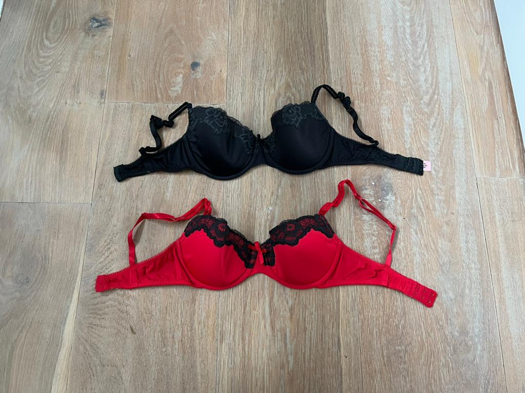 BH's Hunkemöller maat 70D, Ophalen, Rood, BH