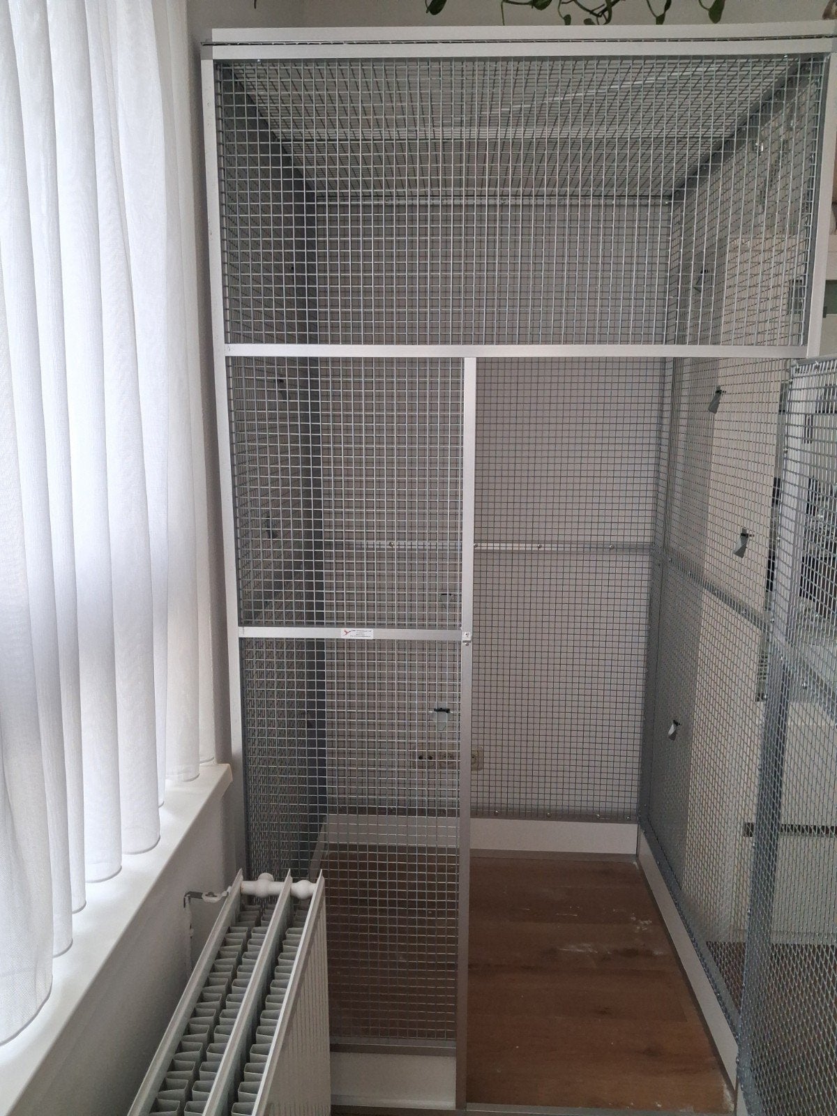 Aluminium Voliere bestaat uit 5 panelen kan alle vogels in, Ophalen, Aluminium, Volière