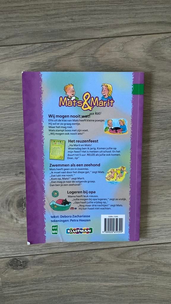 Mats & Marit - Wij mogen nooit wat! & Het reuzenfeest, Boeken, Ophalen of Verzenden, Zo goed als nieuw, Fictie algemeen