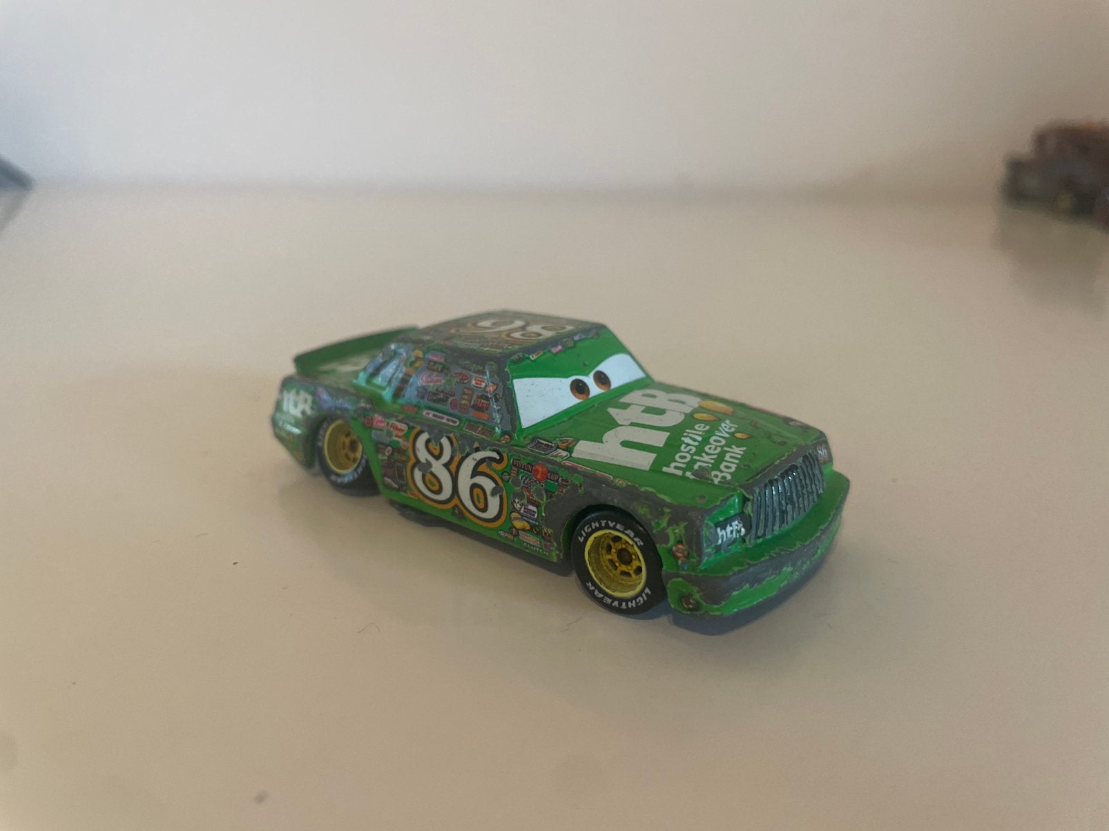 Disney Pixar Cars - Chick Hicks, Ophalen of Verzenden, Gebruikt