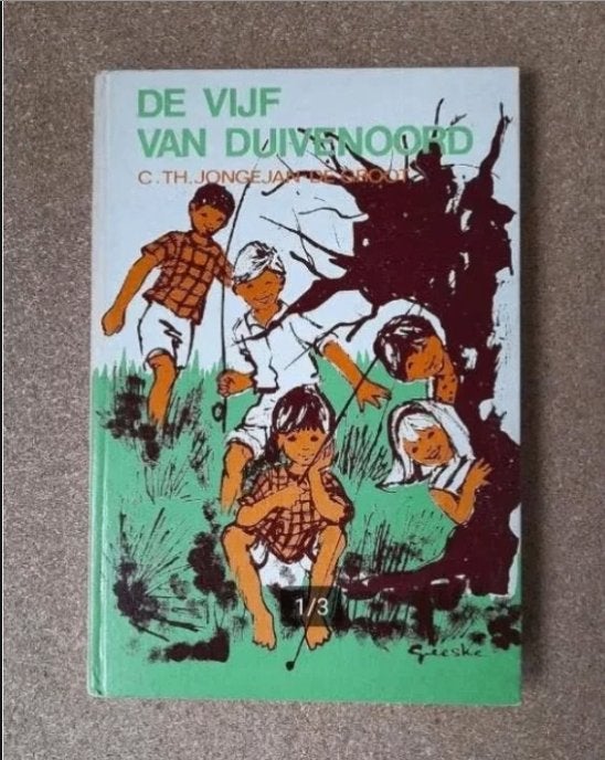 De Vijf van Duivenoord uit 1970 C.Th. Jongejan-de Groot, Antiek en Kunst, Ophalen of Verzenden, C.Th. Jongejan-de Groot