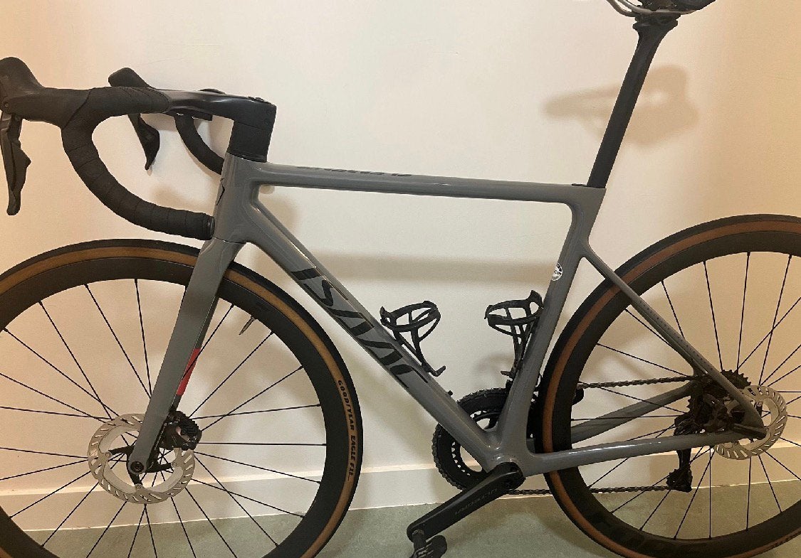 Isaac Element, Fietsen en Brommers, Carbon, Zo goed als nieuw, Meer dan 20 versnellingen, 53 tot 57 cm