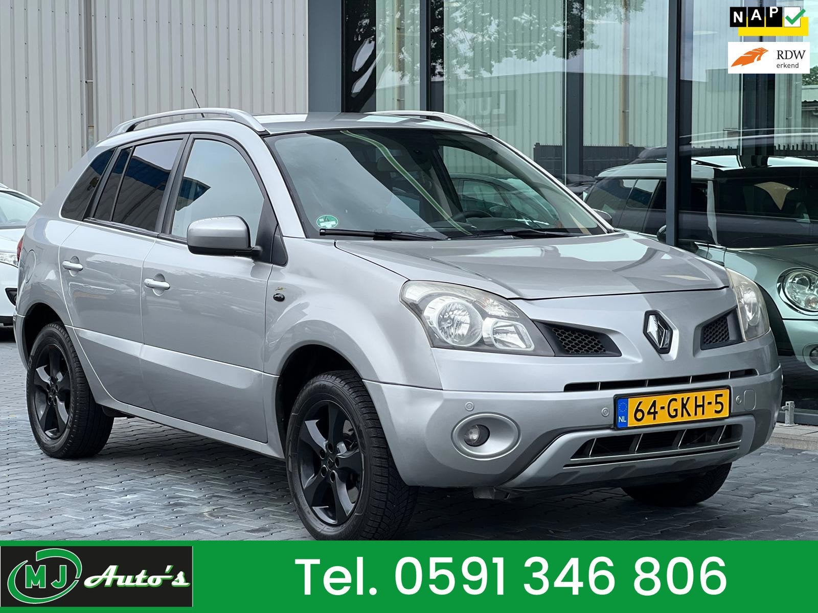 Renault Koleos 2.5 DYNAMIQUE PACK CARPLAY TREKHAAK, Gebruikt, 4 cilinders, 2000 kg, Bedrijf